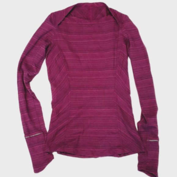 Size 4 - Lululemon Kanto Catch Me Long Sleeve - Picture 2 of 2